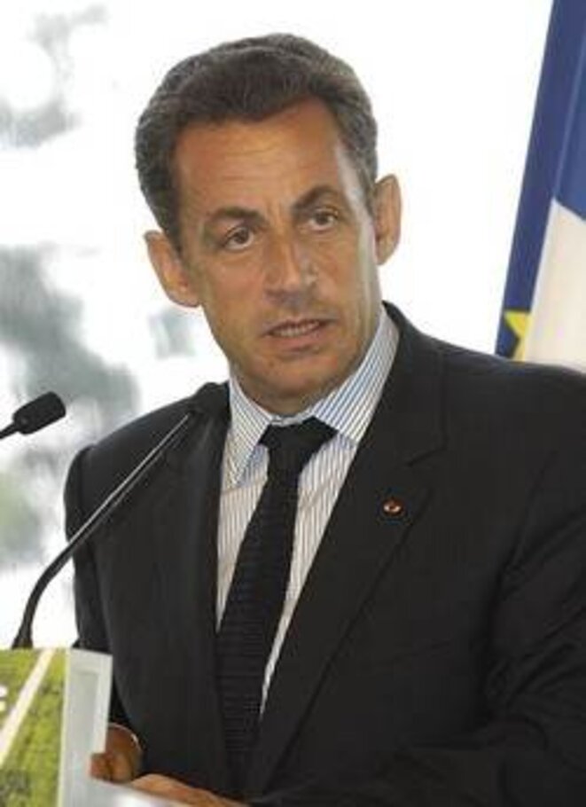 'Regular guest'; French President Nicolas Sarkozy © DR