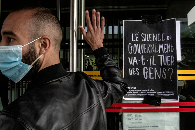 Occupation de l’Office des étrangers à Bruxelles