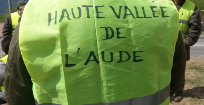 Gilets Jaunes à Quillan dans l'Aude: Acte 25 sur le rond-point