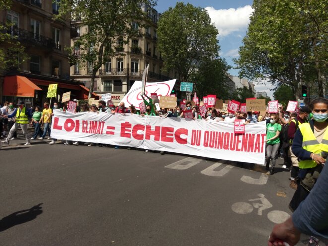 #Paris Loi climat = échec du quinquennat !