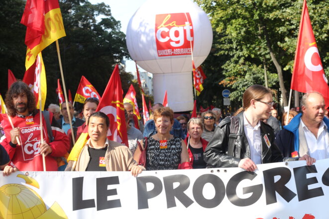 Ordonnances sur le travail: la mobilisation se poursuit mais faiblit à Paris