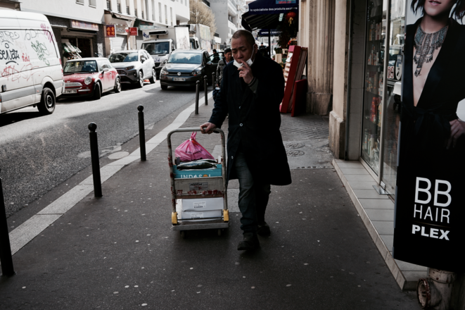 A Paris, un week-end lunaire sous Covid-19