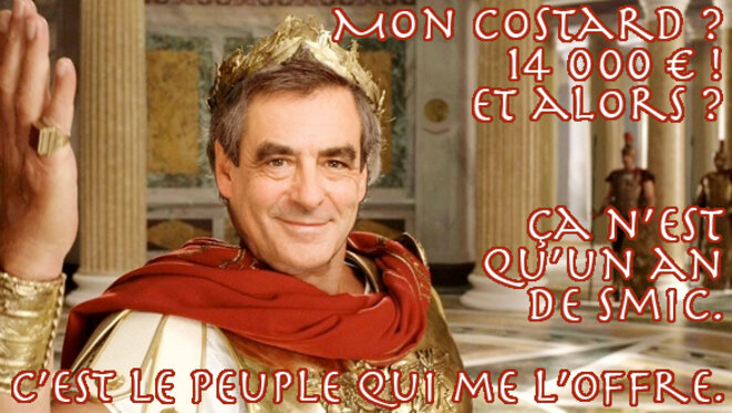 14 000 € c'est pas cher pour se faire tailler un costard aux prochaines élections.