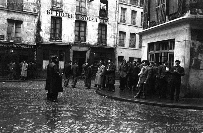 La vie des Nord-Africains à Paris en 1955