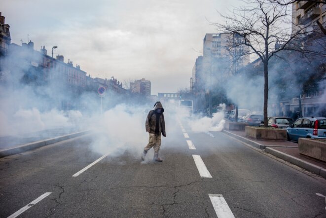 A Toulouse, sous les lacrymos de la manif contre « les violences policières »