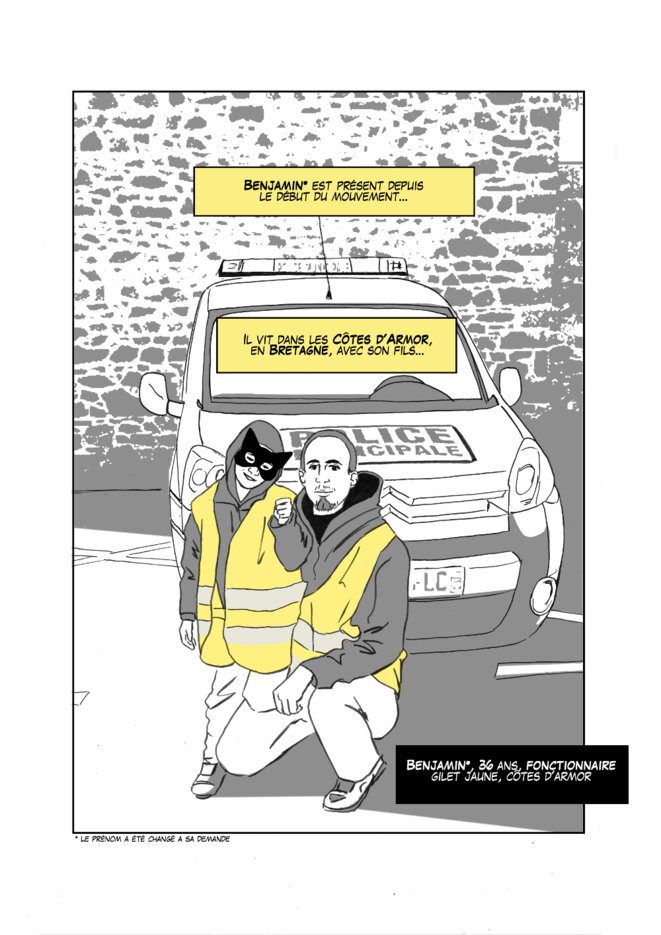 Paroles de Gilets Jaunes en bande dessinée