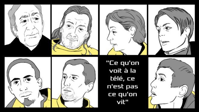 Paroles de Gilets Jaunes en bande dessinée