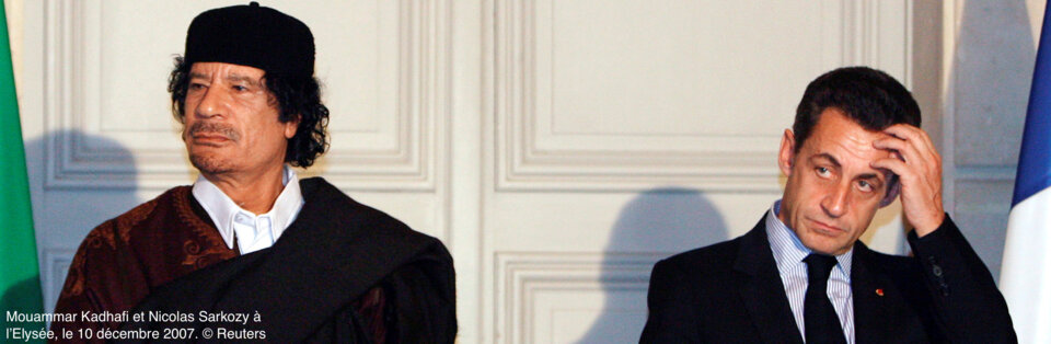 La guerre: l'autre dossier libyen de Sarkozy