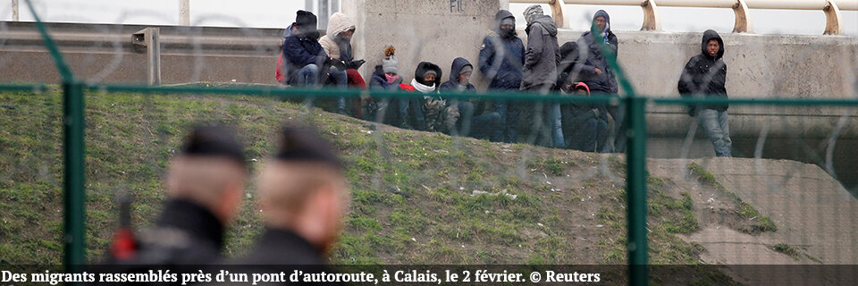 À Calais, «la misère et la peur des réfugiés» 