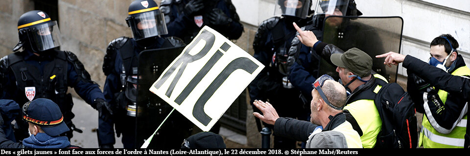 «Gilets jaunes»: le pouvoir choisit la force