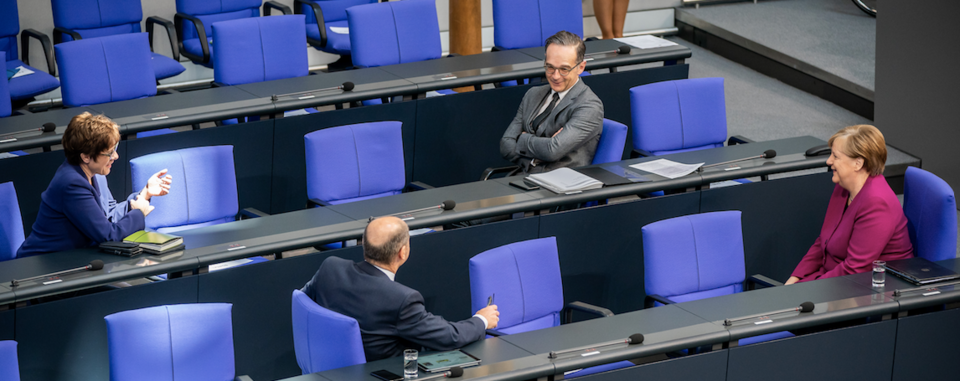 La politique allemande un cran au-dessus