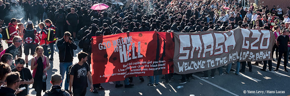 A Hambourg, au cœur du contre-G20