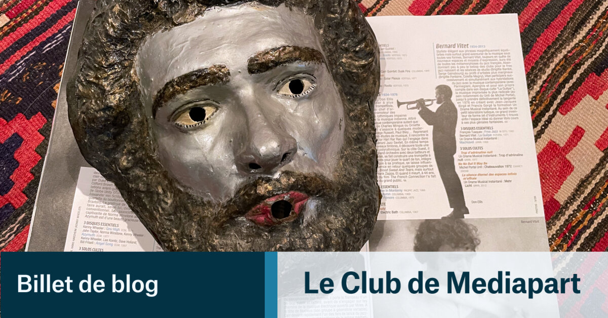 Bernard Vitet trompette dans Jazz magazine Le Club