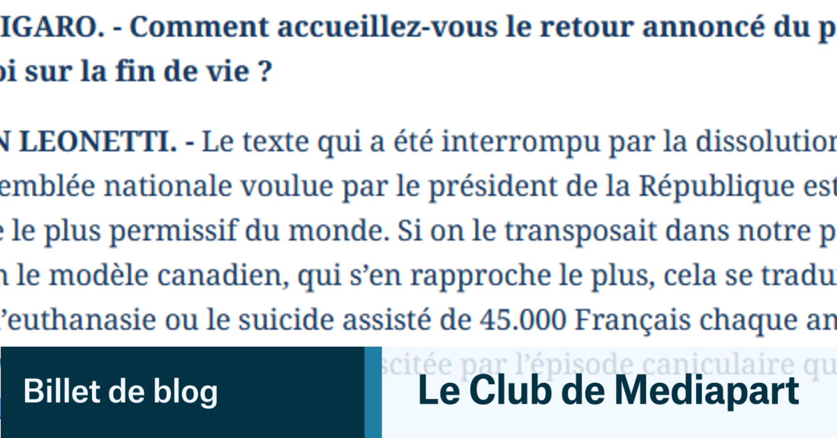 Humour froid ! M. Leonetti ne veut pas lâcher son morceau de viande ...