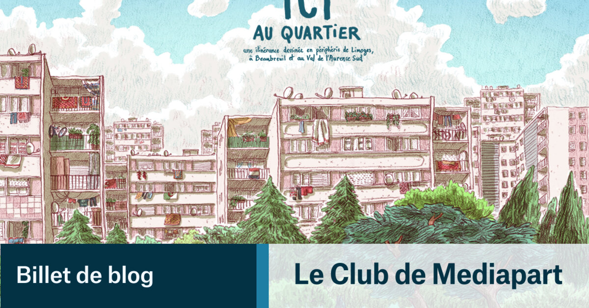 [Ici au quartier #4] Sinon, tu sais dessiner des gens ?