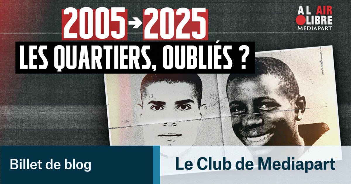 « 2005-2025 : les quartiers, oubliés ? » : participez au tournage de l'émission à Bobigny
