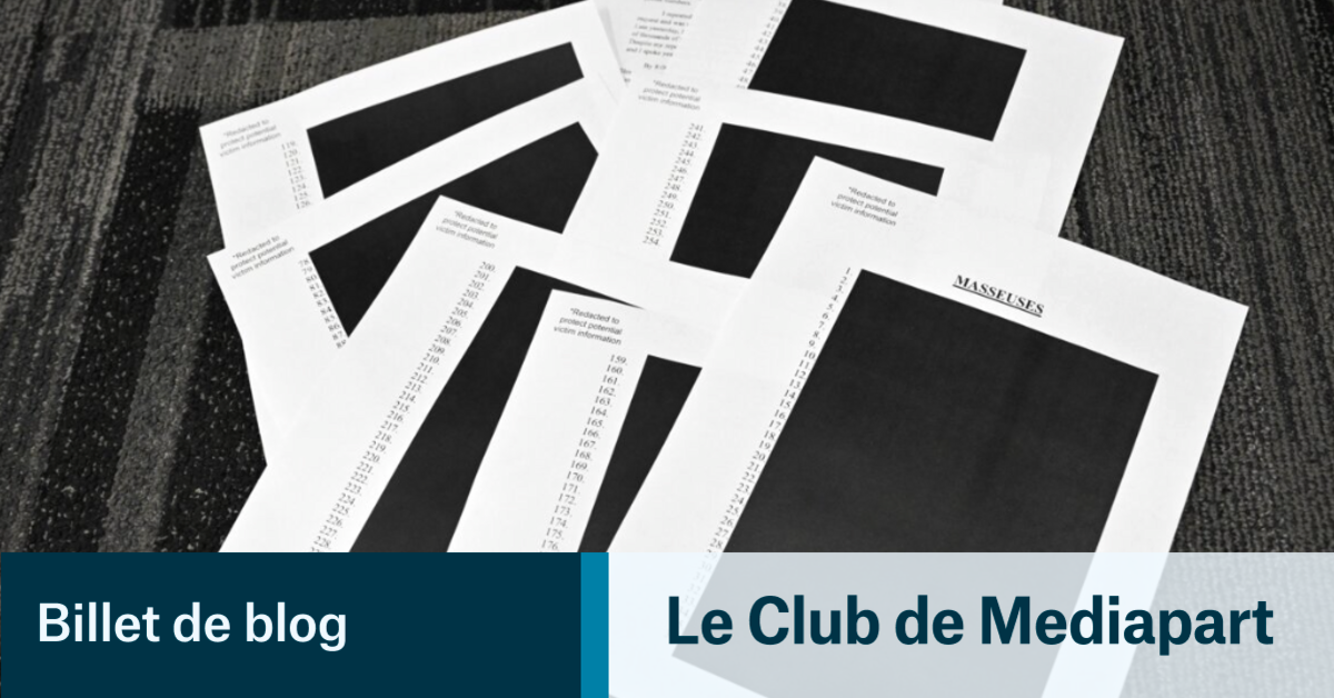 Vivre le scandale Epstein Files en tant que survivant·e de pédocriminalité