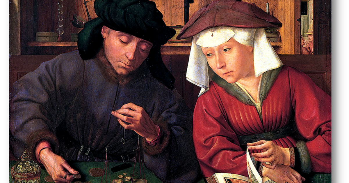 Quentin Metsys Le Prêteur Et Sa Femme