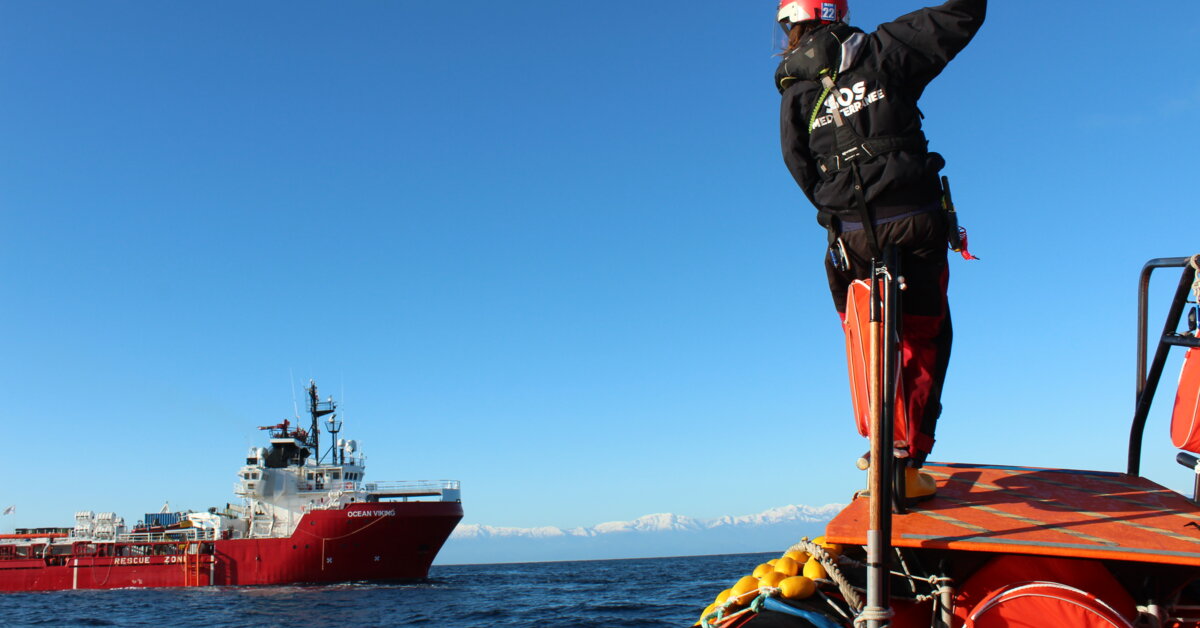 A bord de l’«Ocean Viking», ces femmes et ces hommes au secours des migrants