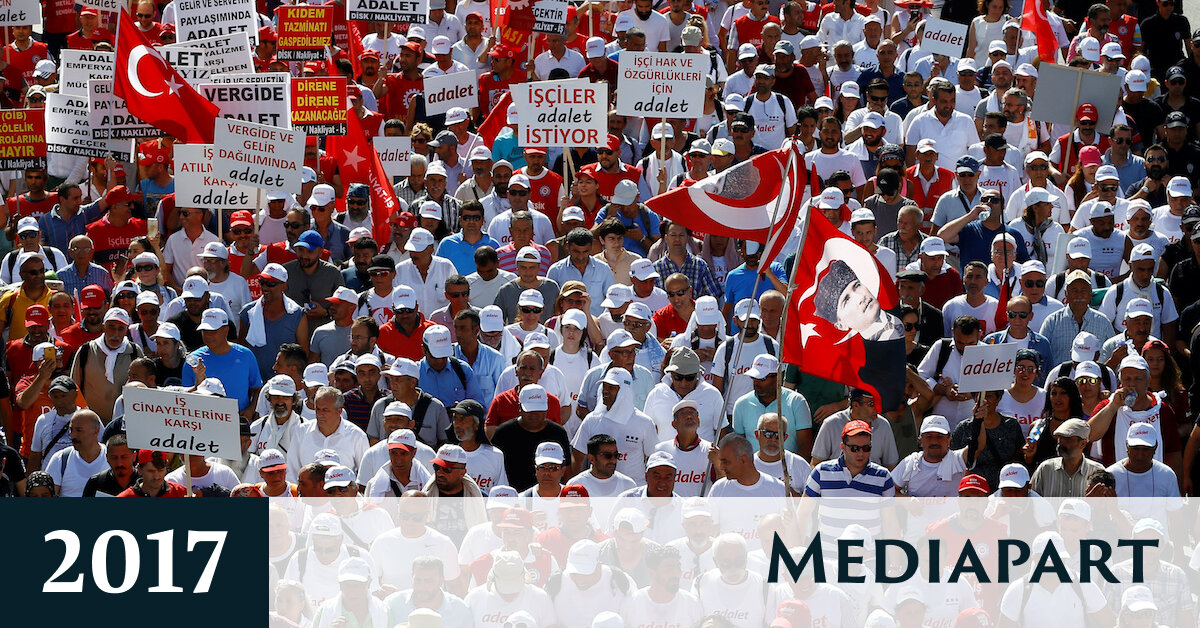 L’opposition turque marche et renaît face à Erdogan