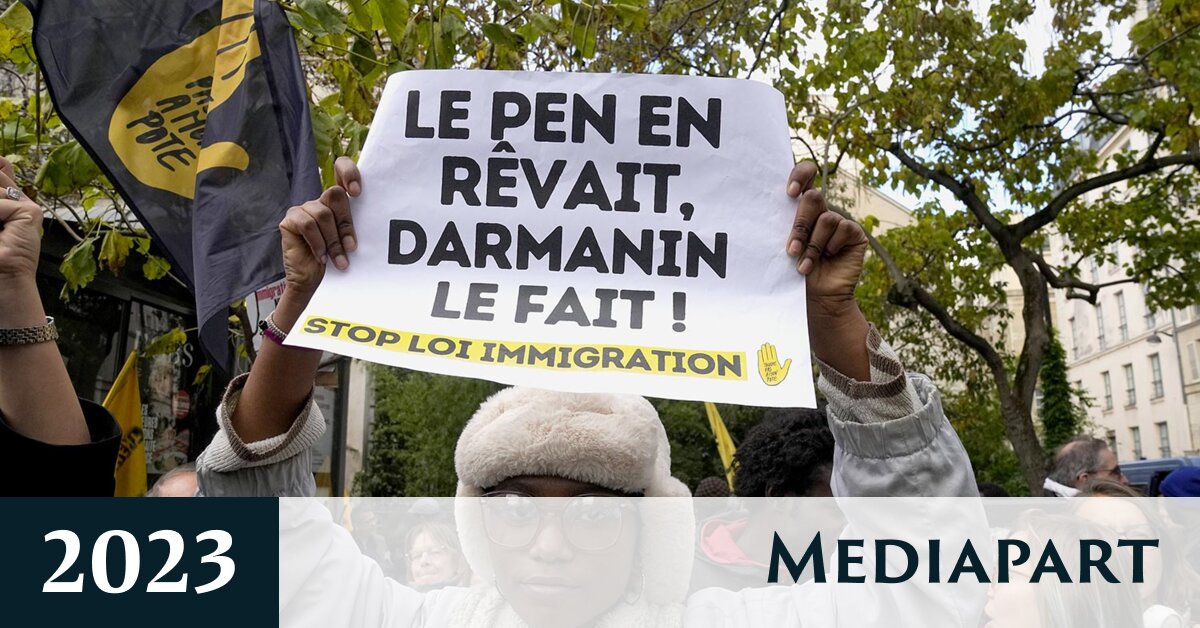 Sur Mediapart : une loi xénophobe, une France éteinte