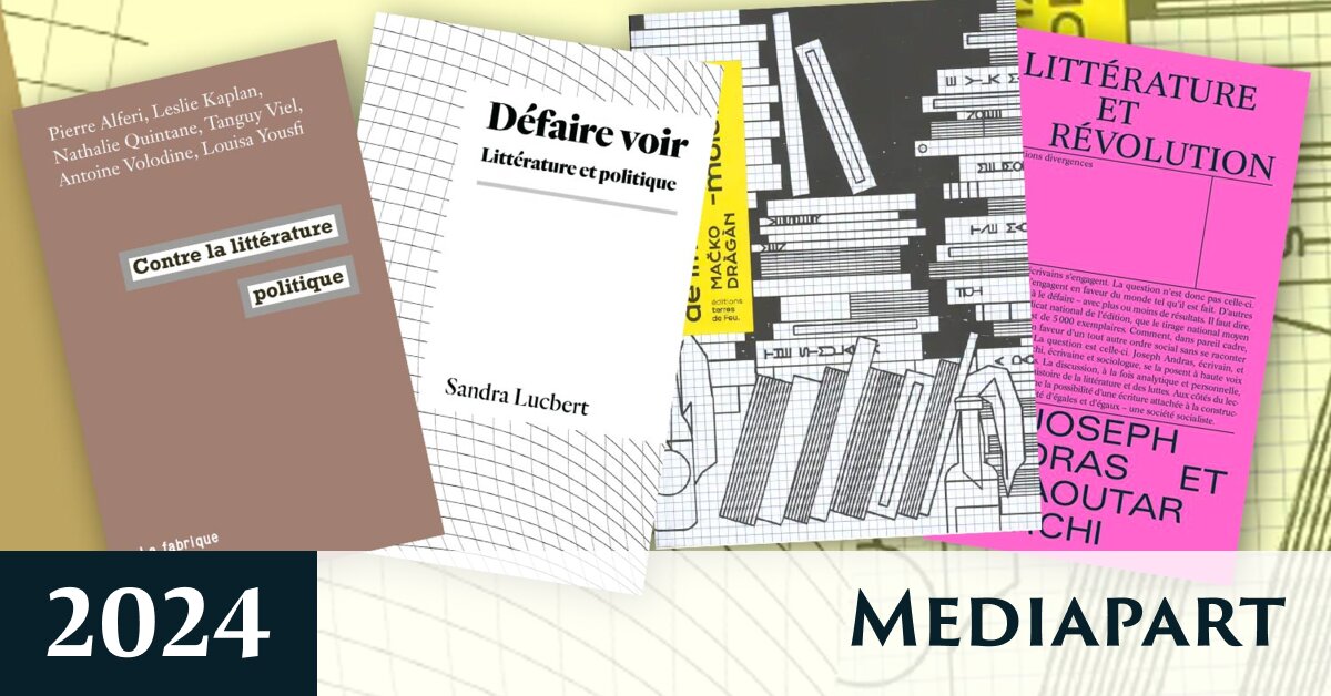 Littérature et politique : quatre essais font le poing