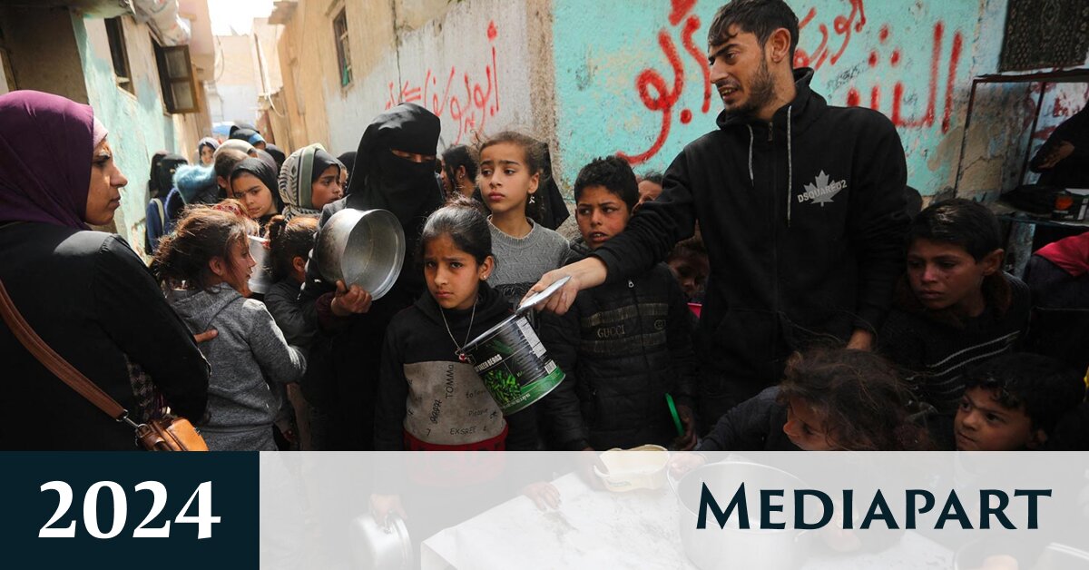 À Gaza, Israël utilise la famine comme « arme de guerre » | Mediapart