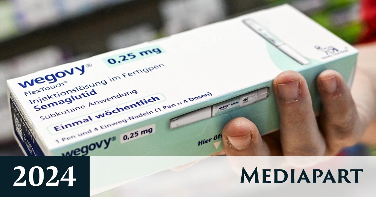 Sur Mediapart : Médicament anti-obésité : Novo Nordisk arrive sur le marché français et engage un bras de fer avec l’État