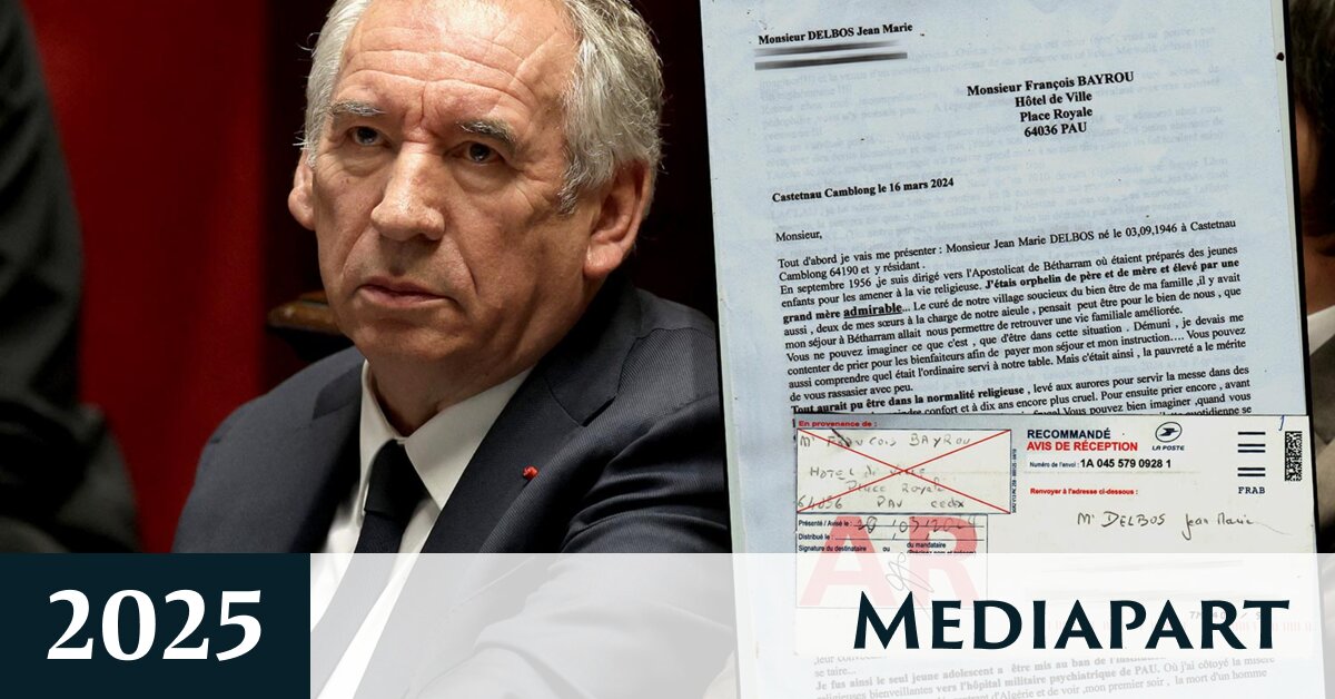 Viols à Bétharram : Bayrou a menti, Mediapart publie de nouveaux documents