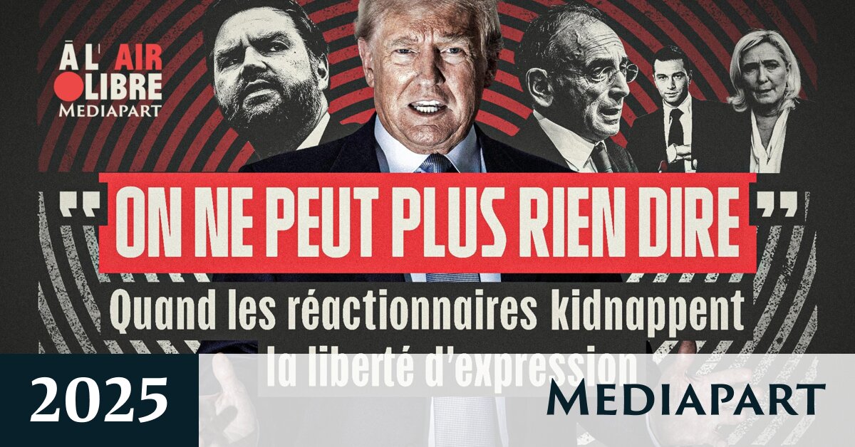 « On ne peut plus rien dire » : les réactionnaires kidnappent la liberté d’expression