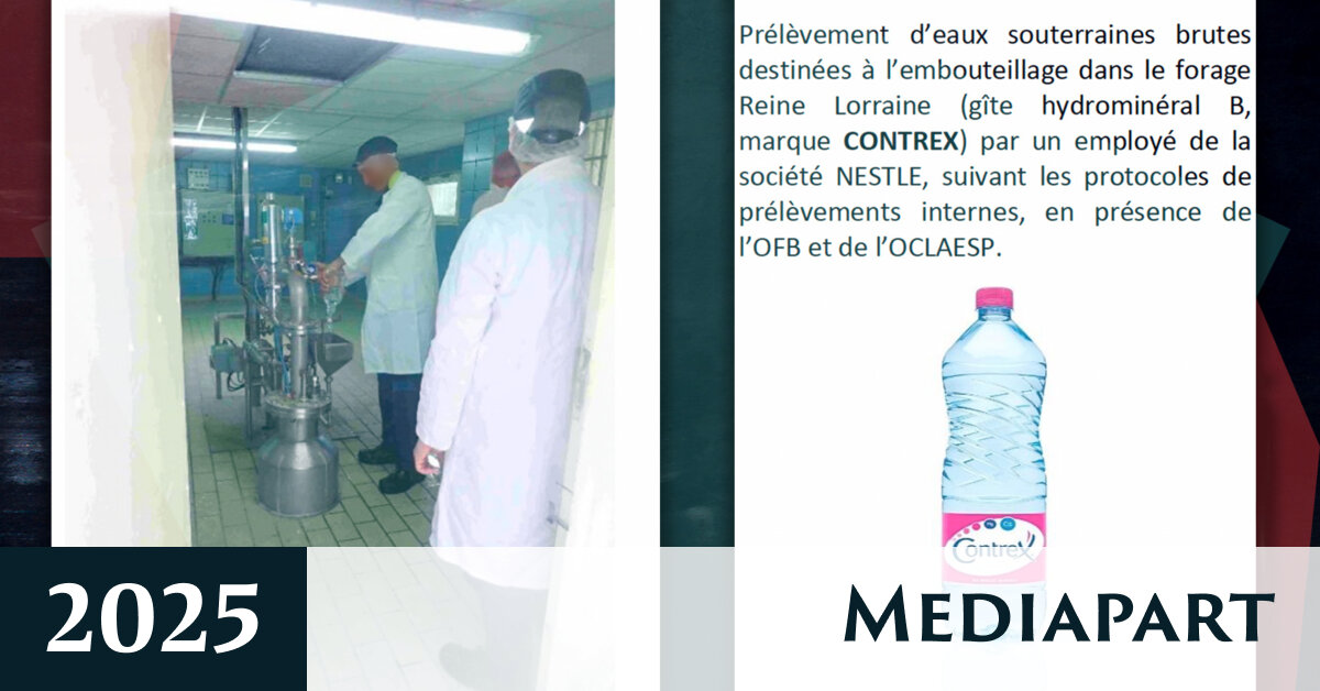 Les eaux Contrex et Hépar contaminées aux microplastiques par les décharges sauvages de Nestlé