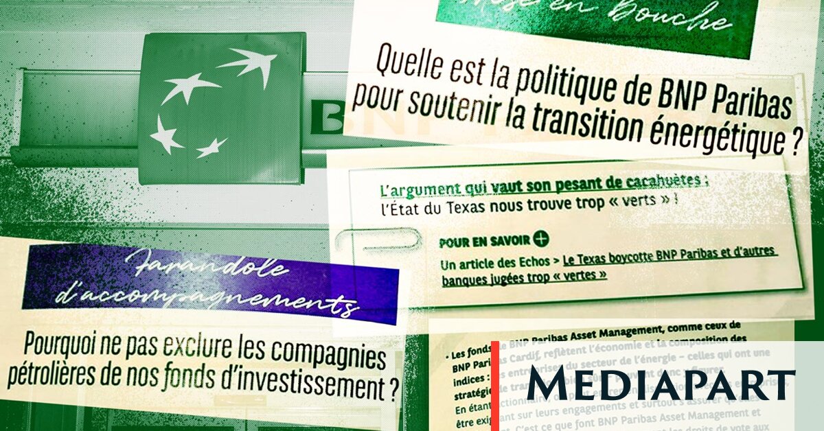 Face Aux Critiques, BNP Paribas A Créé Un Guide Interne Spécial ...