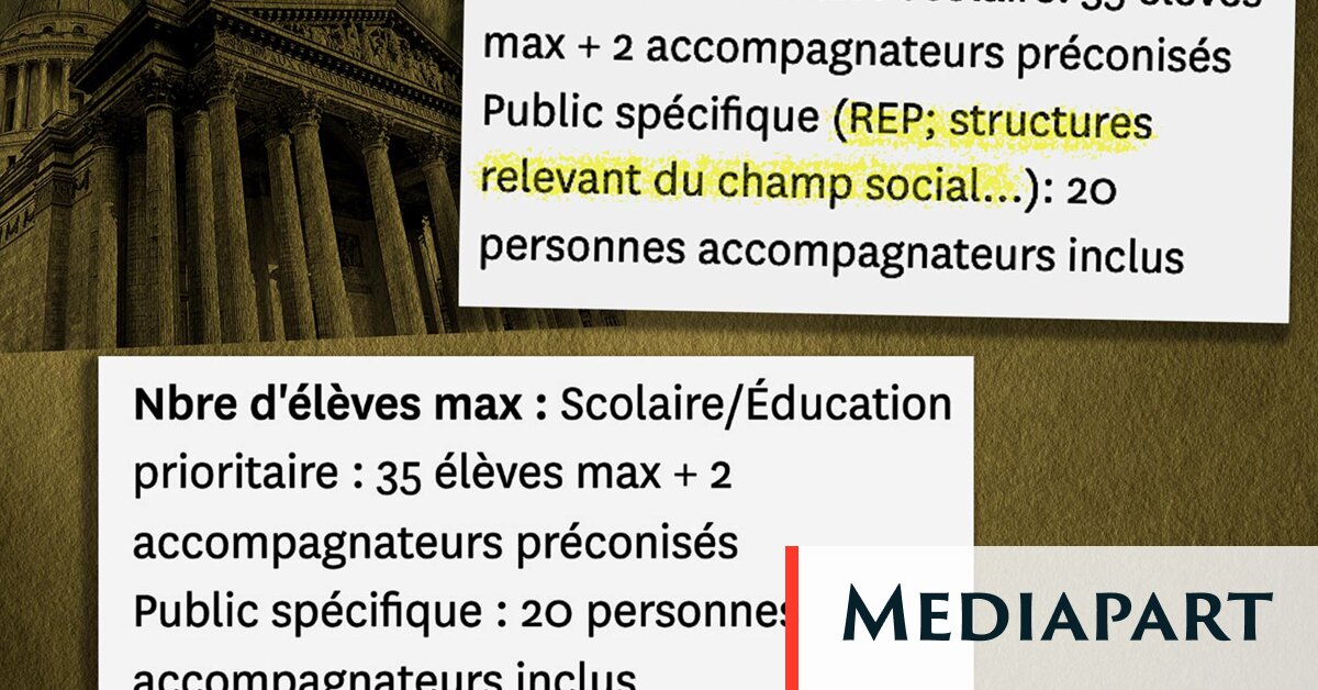 Au panthéon, on fait le tri entre les élèves en éducation prioritaire et les autres