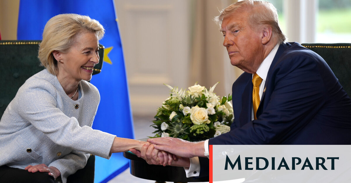 Pressée par Trump, l’Union européenne parvient à un accord sur les droits de douane Pressée par Trump, l’Union européenne parvient à un accord sur les droits de douane