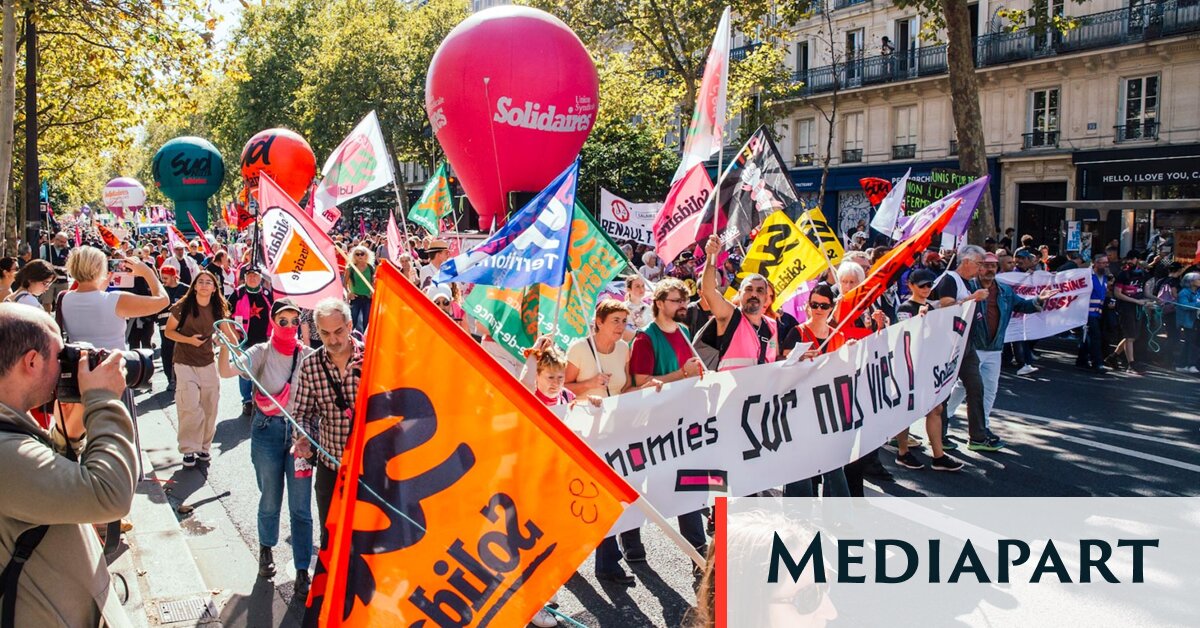 Les syndicats retournent dans la rue contre un budget antisocial