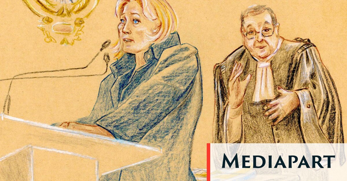Face à la cour d’appel, Marine Le Pen a toujours du mal à convaincre