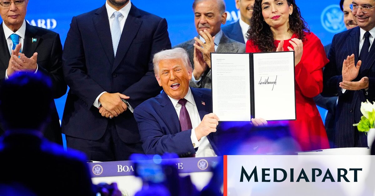 Avec son Conseil de la paix, Donald Trump se voit en maître de la paix et de la guerre