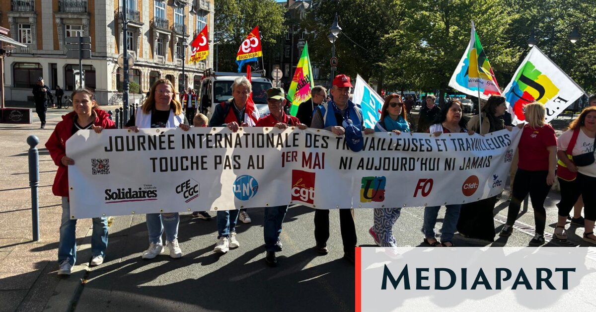 1er-Mai : dans le Pas-de-Calais, les manifestants continuent de résister face aux attaques de l’extrême droite