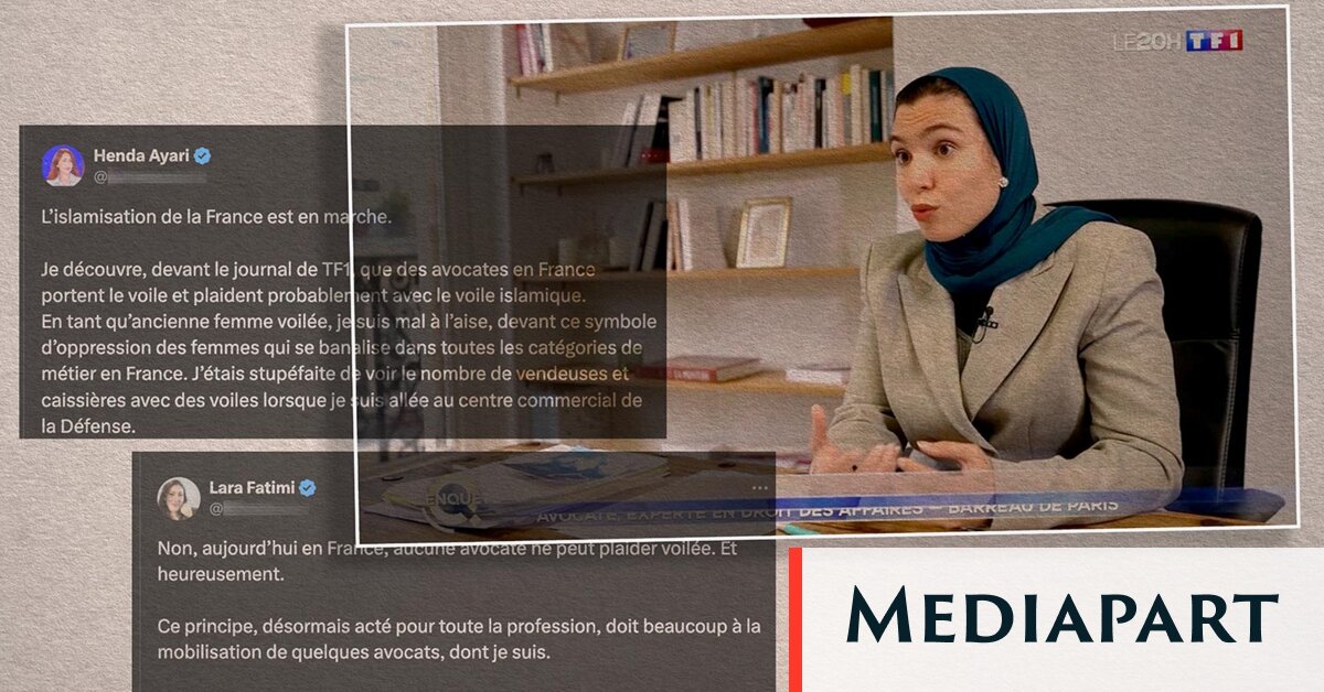 L’avocate Youssra Marzouq, harcelée pour le port d’un foulard à la télévision, dépose plainte