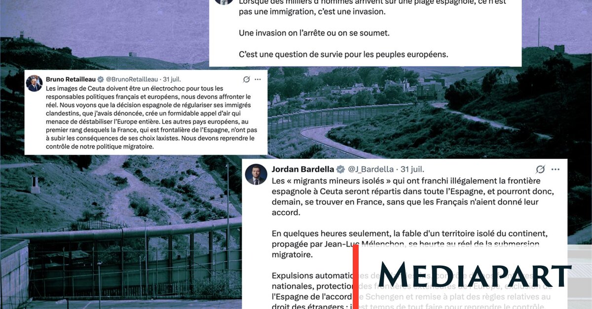 Ceuta: défouloir xénophobe pour la droite et l’extrême droite française 