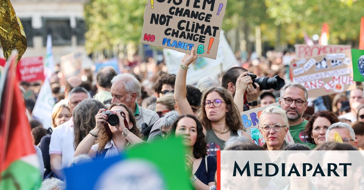 Marche pour le climat : « On veut vivre, pas survivre »