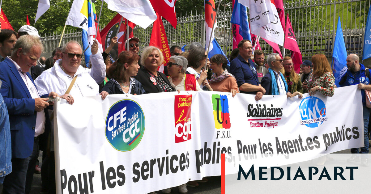 Sur Mediapart : Gel du point d’indice : les fonctionnaires dans la rue pour dénoncer leur « smicardisation »
