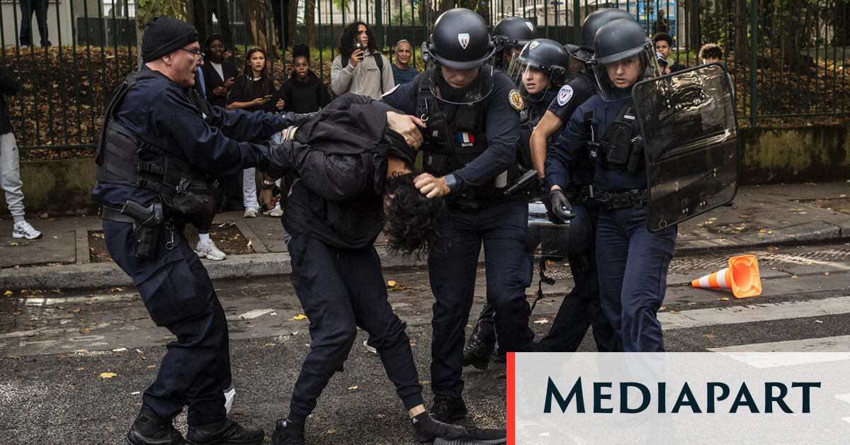 Mouvement lycéen: un début de semaine encore rythmé par les tensions et les violences policières