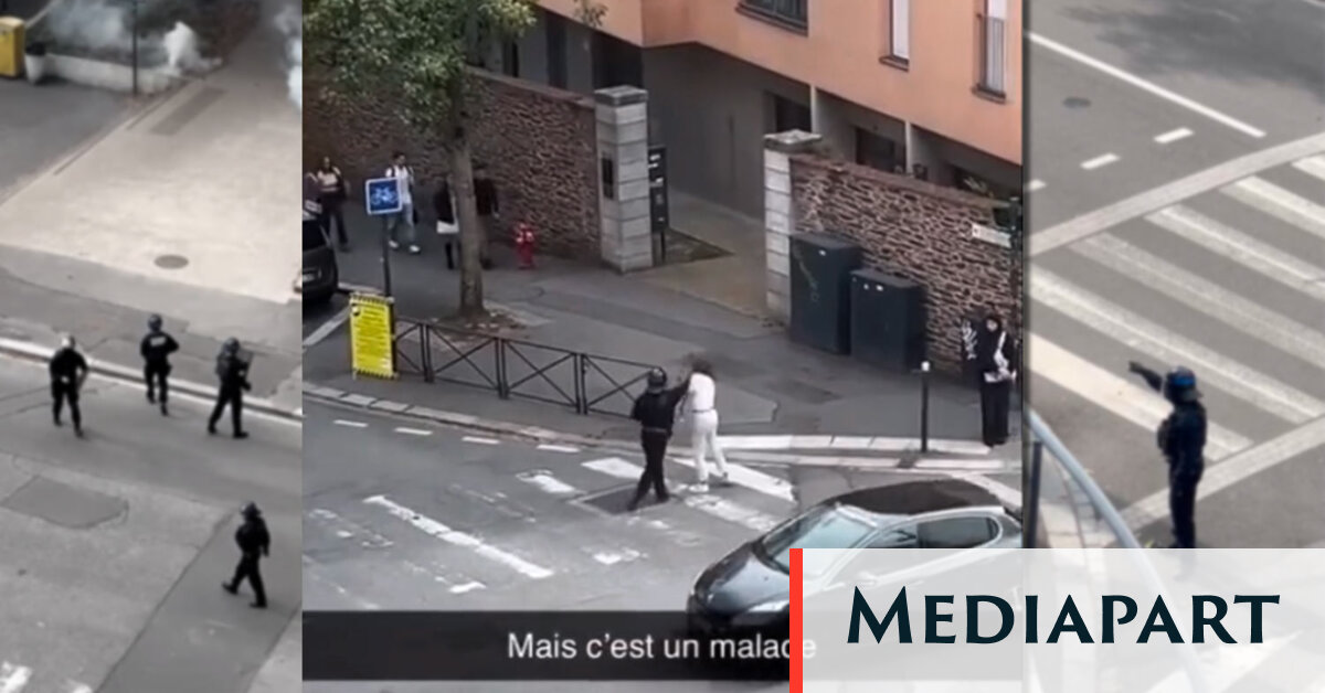 «J’ai été sonnée»: «Mediapart» a retrouvé la femme giflée par un policier à Rennes