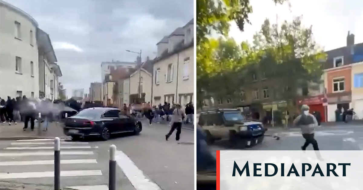 Le dangereux manège de voitures de police dans les manifestations lycéennes