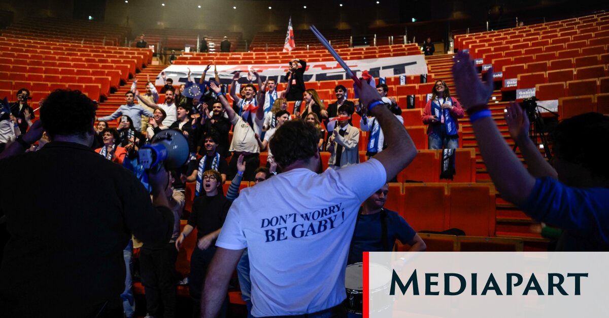 Au meeting de Gabriel Attal, la peur des «extrêmes» tourmente les militants macronistes