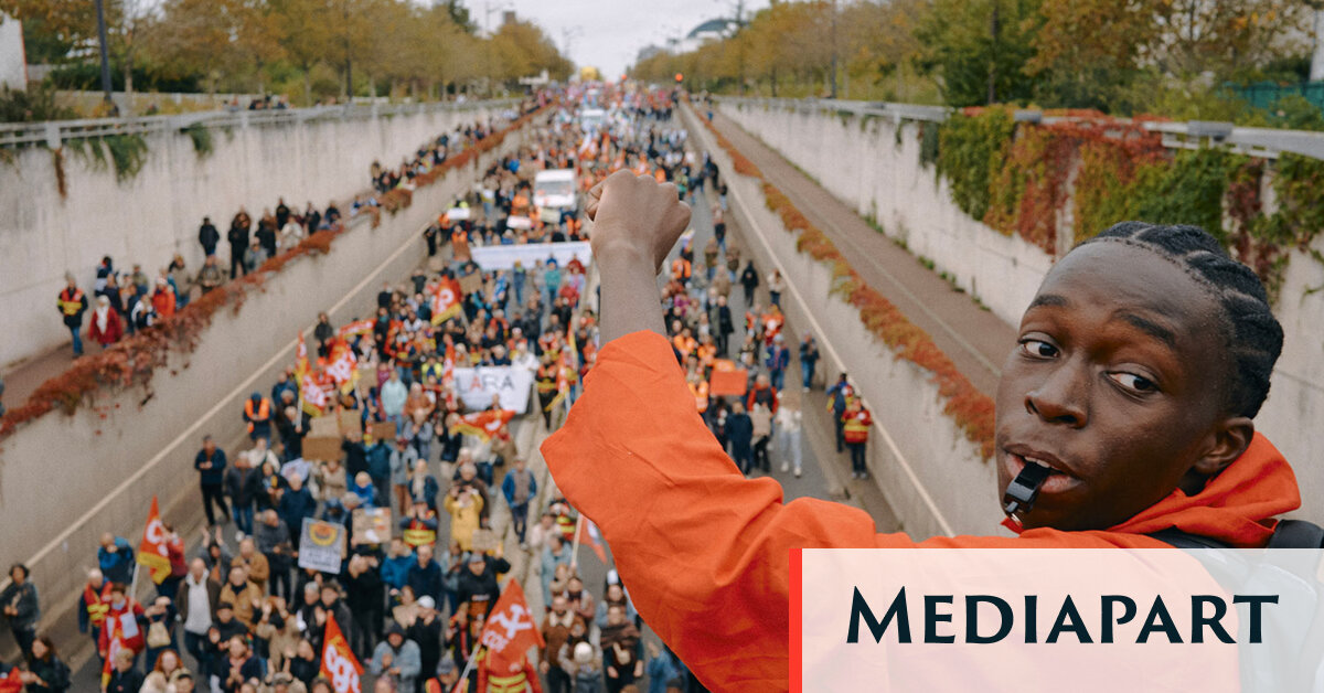 «Les véritables patriotes, c’est nous»: face au congrès du RN, la gauche défile unie à Orléans