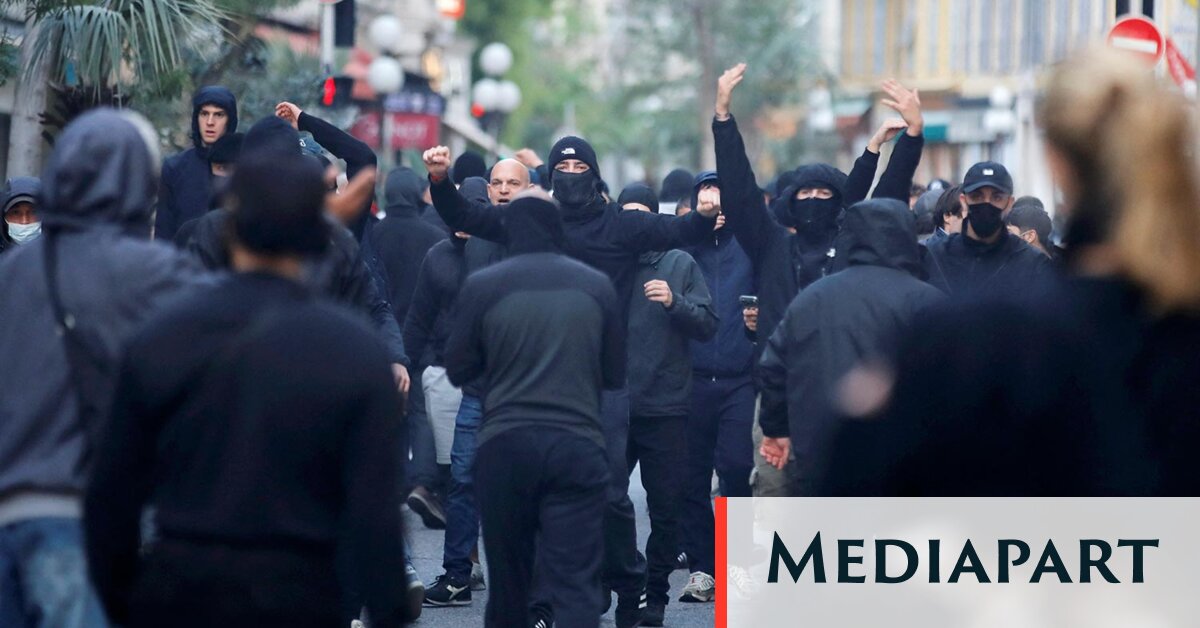 Mobilisations du 24 octobre: l’extrême droite a provoqué les manifestants sous le regard de policiers