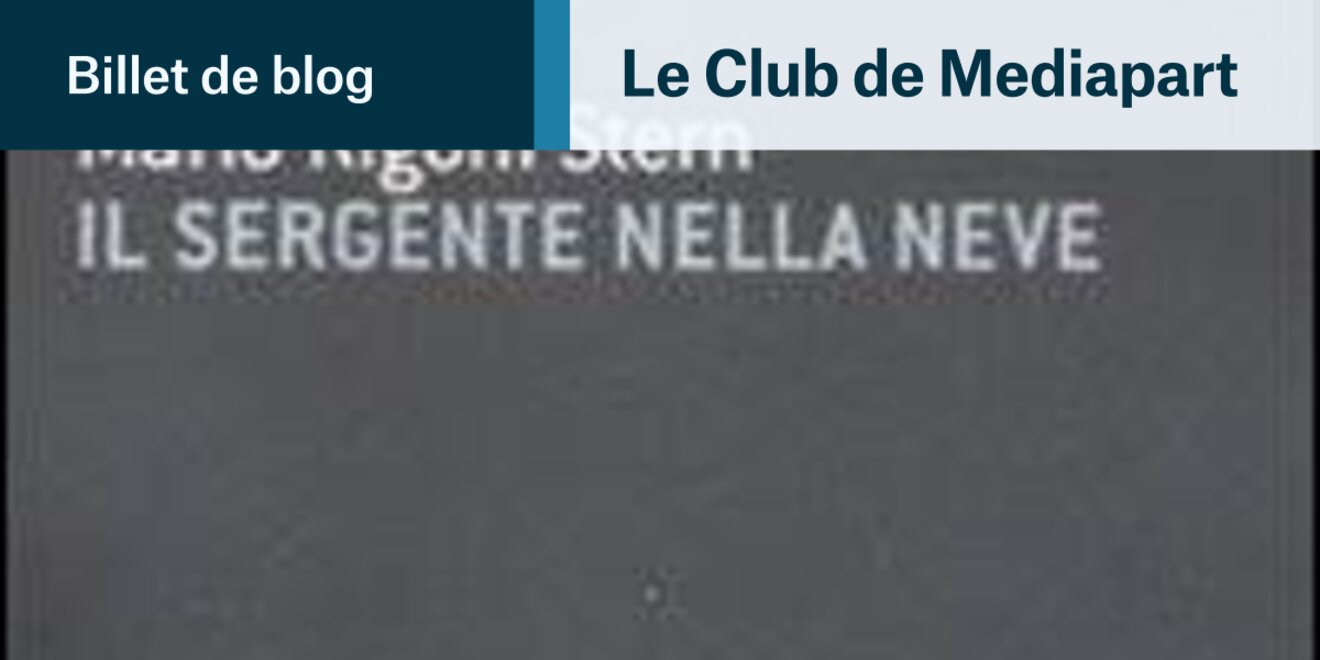 Rigoni Stern Le Sergent Dans La Neige Lettre d'Italie : "Le sergent dans la neige" - Mario Rigoni Stern | Le