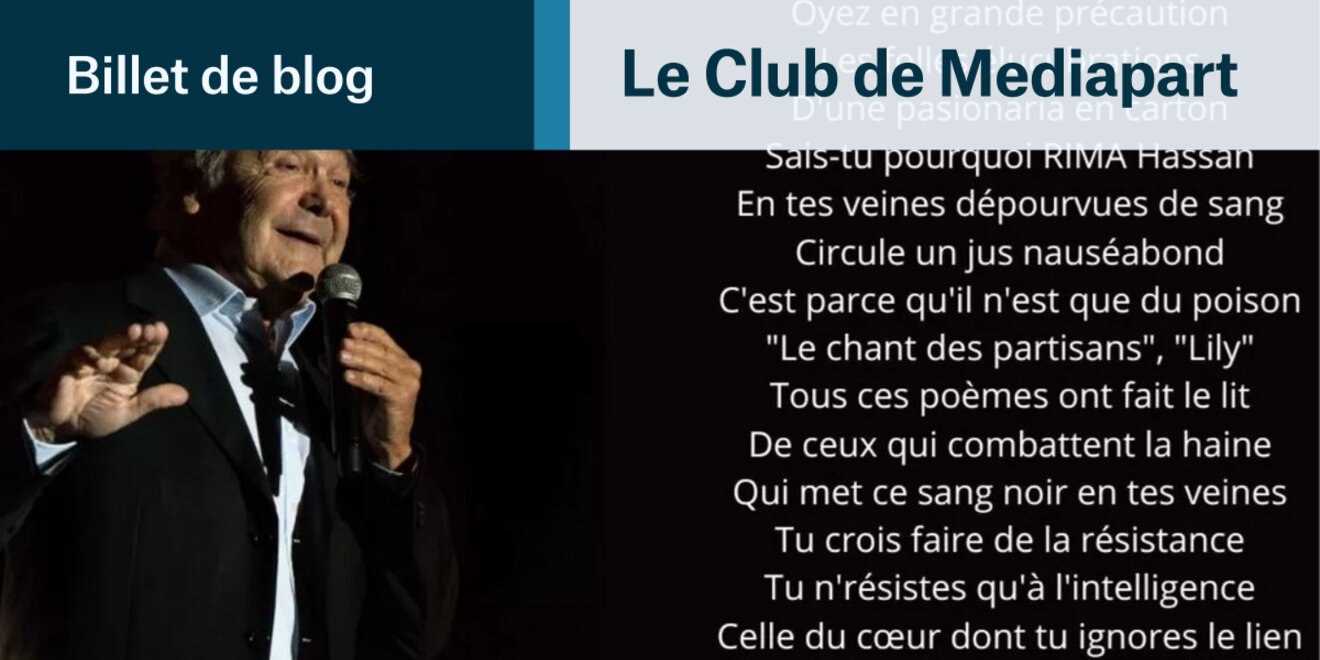 Pierre Perret à Rima Hassan : «Ton combat ne rime à rien» | Le Club